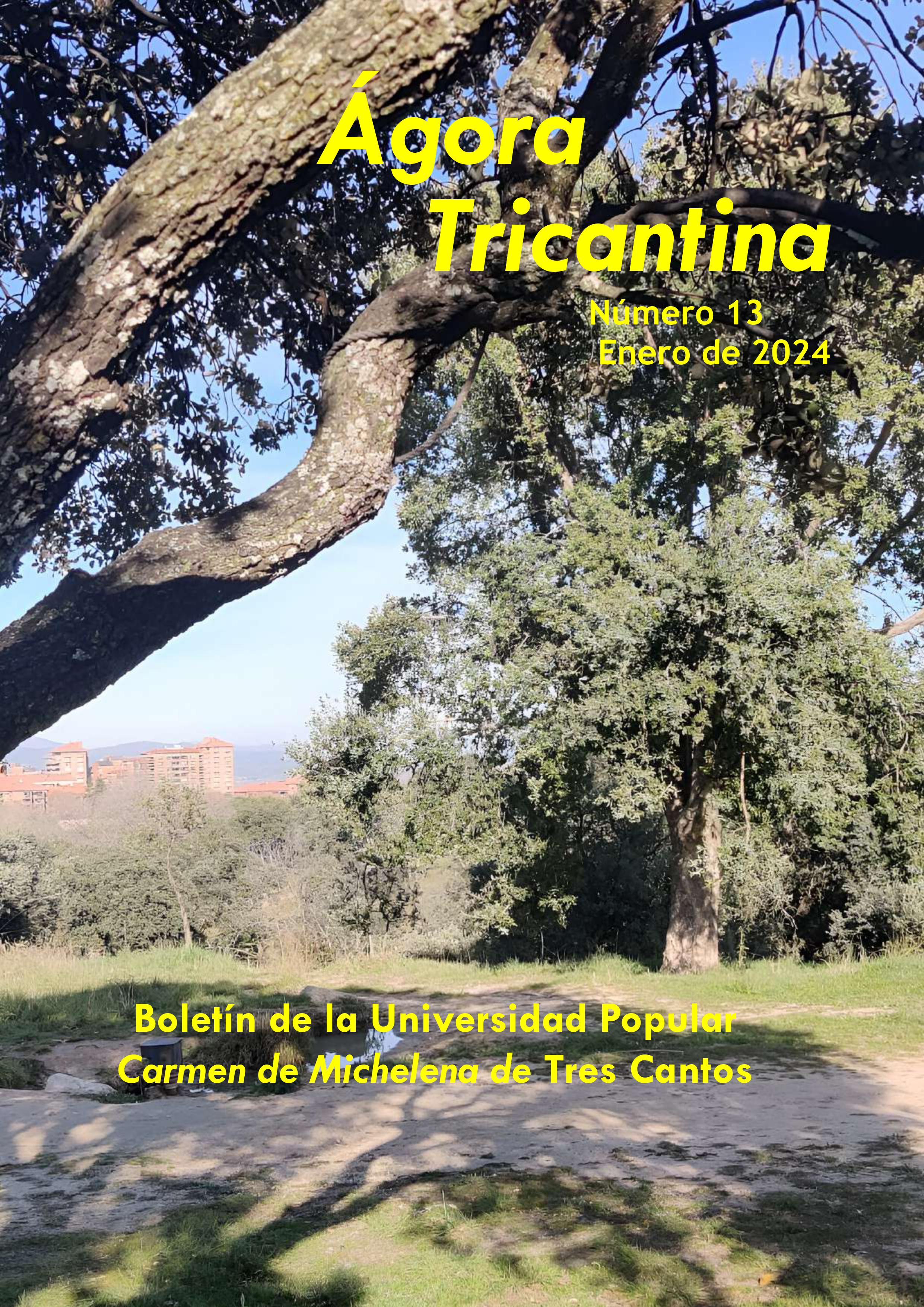 Portada Ágora Tricantina