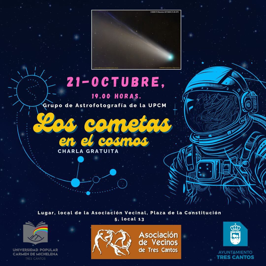 Cartel cometas 